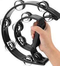 Half Moon Tambourine Double