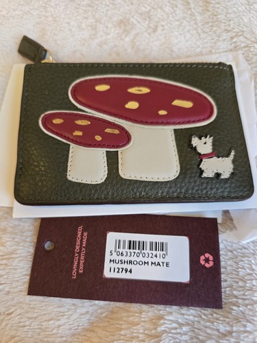 Radley leather mushroom mate - mushroom,
