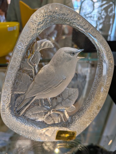Vintage paperweight ornament