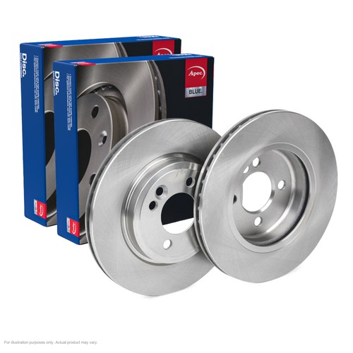 Apec front brake discs - discs, for