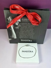 Pandora Sterling Silver Essence Bracelet, Great Condition, 21cm, Boxed