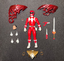 Power Rangers Lightning Remastered Red Ranger Figure Shield & Head Inc | Mighty