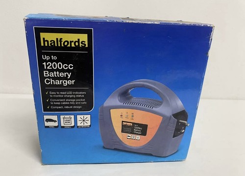 Halfords battery charger upto - battery,