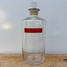 Vintage Glass Apothecary