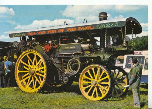 Steam postcard prince of - steam, postcard: