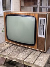Vintage ITT Television TV Set .