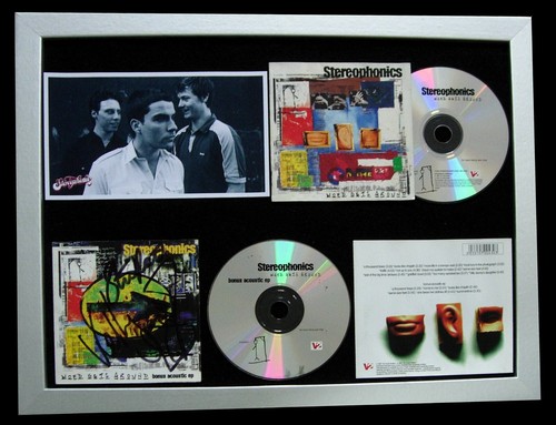 STEREOPHONICS+SIGNED+FRAMED+WO