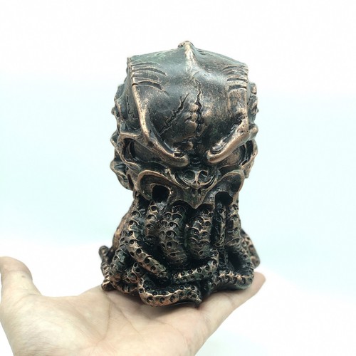 Cthulhu skull figurine h - figurine, 6"