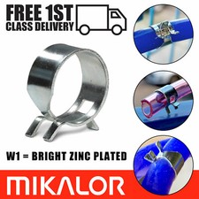 Spring Clips Self Clamping Hose Clamps Sealing Fuel Radiator Silicone Air Pipe