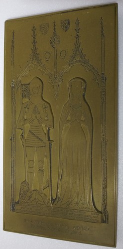 Vintage wall plaque sir - wall,