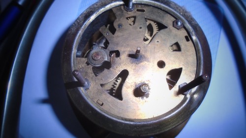 Antique desk clock set an - antique,