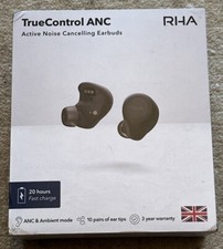 RHA True Control Active Noise Cancelling Earbuds - BNIB 