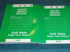 1989 DODGE COLT VISTA / EAGLE