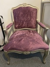 Baroque Armchair Luis Leaf