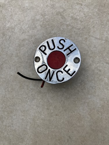Bus bell push once classic - 'push,