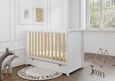 Willow white natural sleigh - willow,