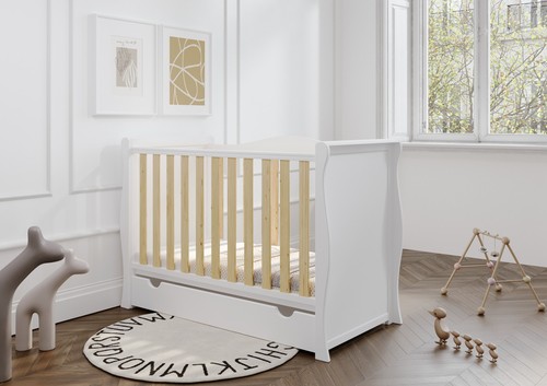 Willow white natural - natural, sleigh