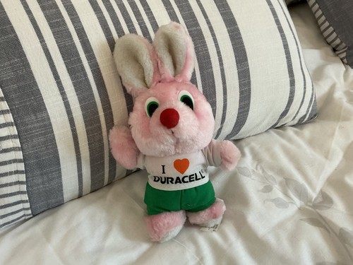 Duracell pink bunny soft toy - duracell,