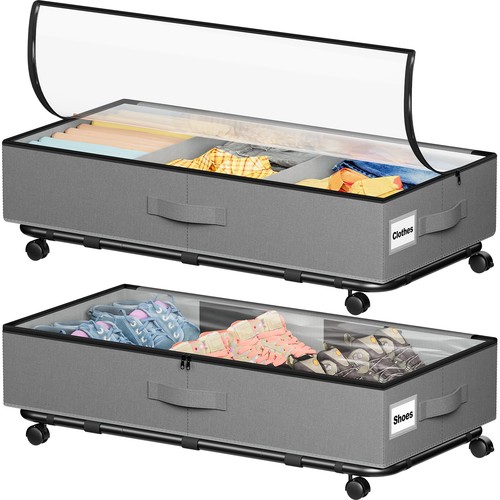 Pack under bed storage on - under,