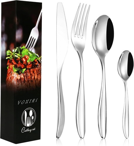 Cutlery set 16pcs knife forks - 16pcs,