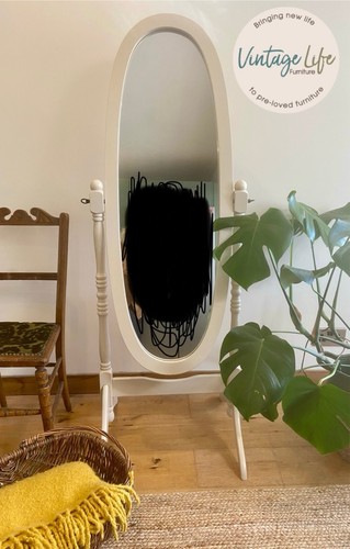 Cheval free standing mirror - standing,