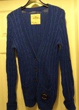 Hollister cardigan. Royal