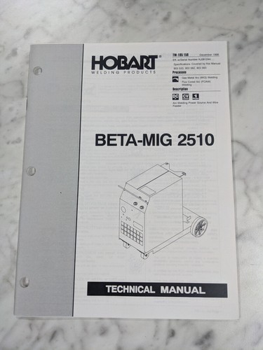 Hobart welder techinical - hobart,