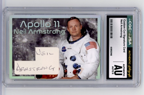 Neil armstrong signed custom - armstrong,