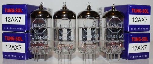 Matched quad tung sol 12ax7 - 12ax7, /