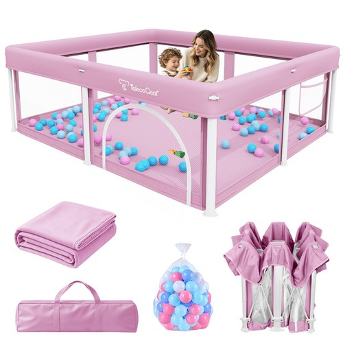 Foldable baby playpen with - baby,