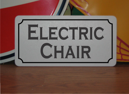 Electric chair metal - chair,