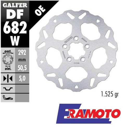 Galfer wave brake disc - brake, 292x5mm