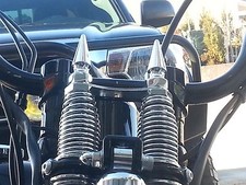 HARLEY CHROME SPRINGER SPIKES