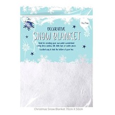 Christmas Snow Blanket 70cm X