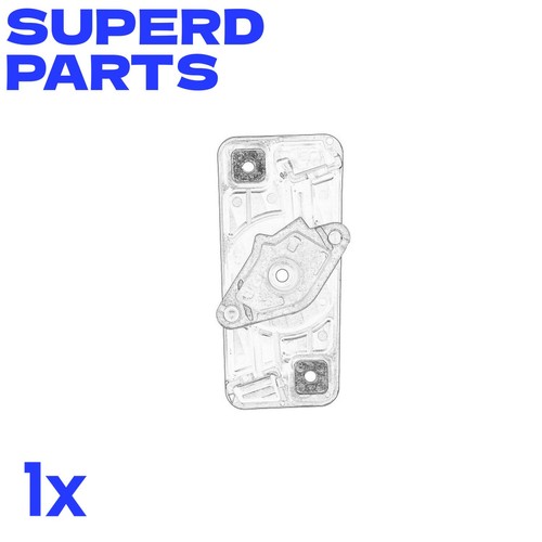 Door handle rear - handle, l