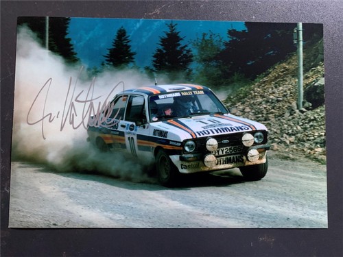 Signed 12x8 photo - ari, vatanen