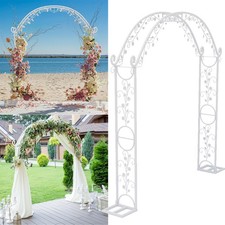 Large White Wedding Arch Stand
