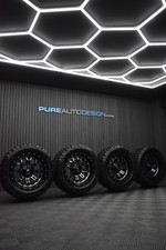 Jeep Wranger 20" Fuel Off Road Assault Alloy Wheels with 33" Road X AT Tyres