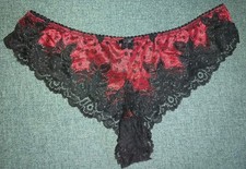 NEXT Red & Black Leaf Design