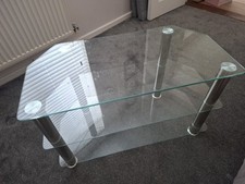 Glass TV unit and Corner
