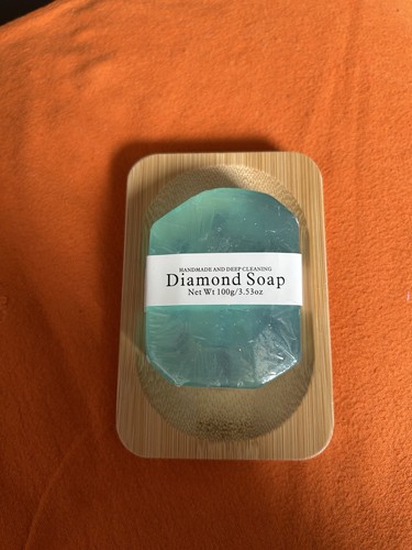 New blue handmade deep