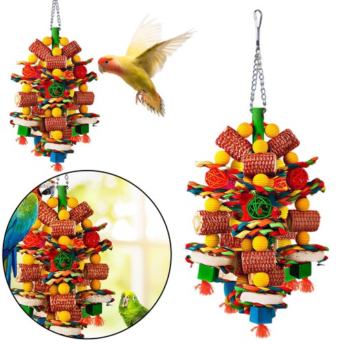 Bird toys parrot for large - parrot,