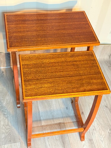 Vintage teak nest tables - of,