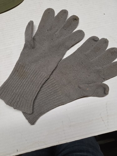 Military wool knit - knit, gray