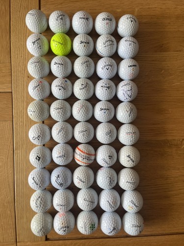 Mixed golf balls - 50, b
