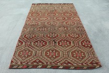 Vintage 4,9x8,8 ft Large Rug
