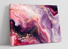 PURPLE PINK SPARKLING ABSTRACT