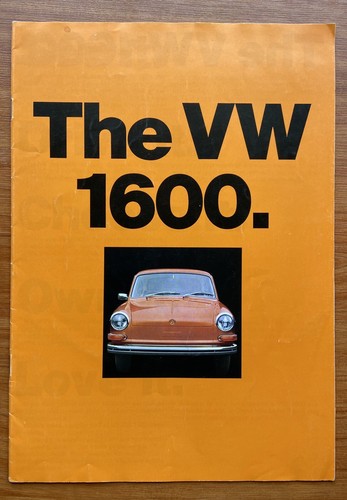 Volkswagen 1600 original - volkswagen,