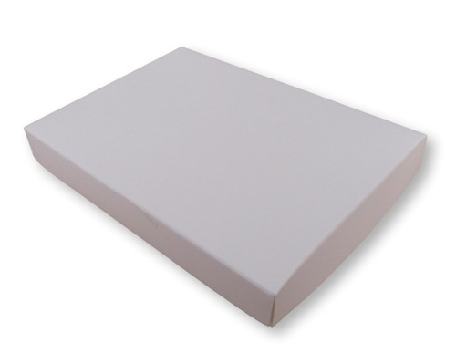 White gift greeting card - white,