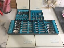Four Set Vintage Stainless Steel Susandra Quality Cutlery Spoons/Forks 24 Pieces